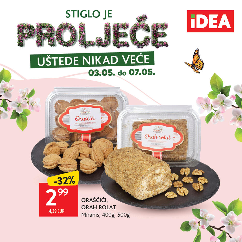 <p>Sve što vam je potrebno za ukusne zalogaje, nezaboravna okupljanja i toplu porodičnu atmosferu čeka vas u IDEA prodavnicama</p>