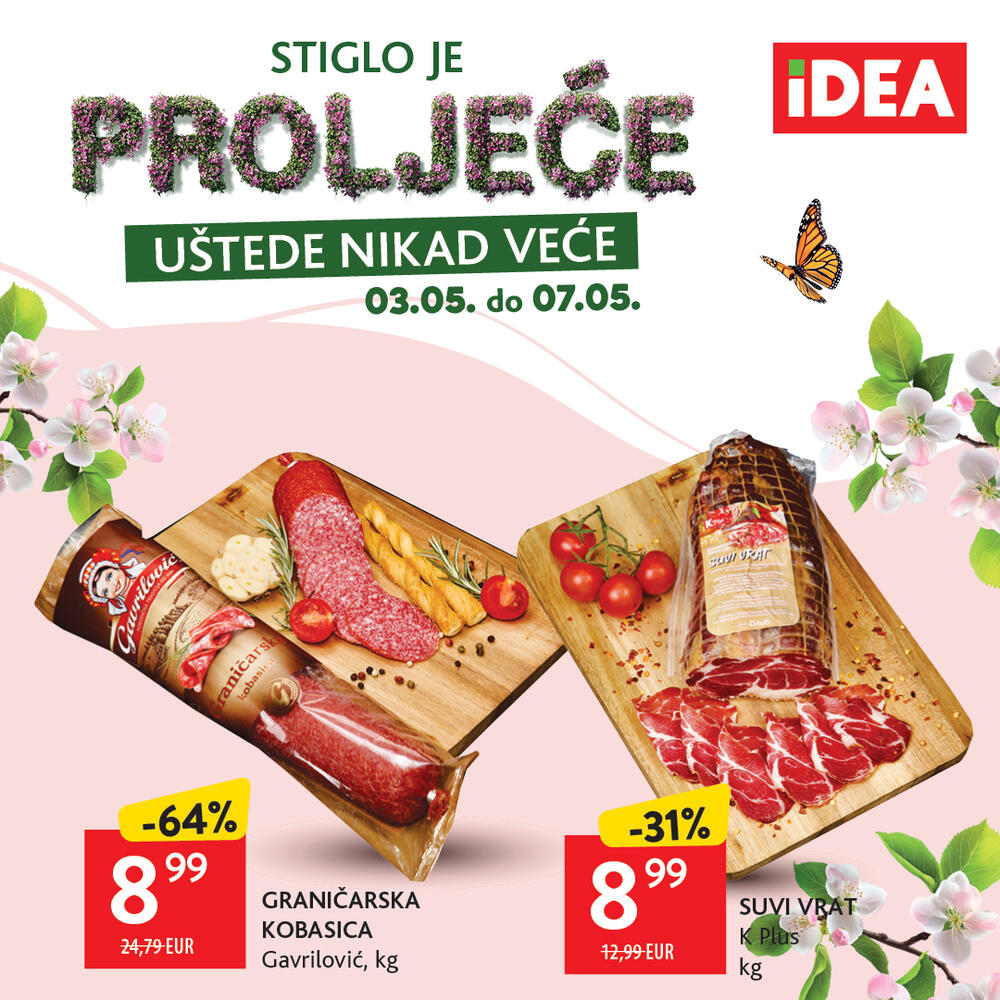 <p>Sve što vam je potrebno za ukusne zalogaje, nezaboravna okupljanja i toplu porodičnu atmosferu čeka vas u IDEA prodavnicama</p>