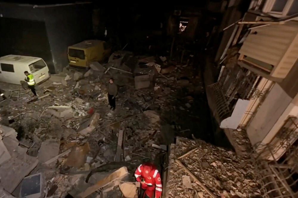 Detalj iz Odese nakon ruskog napada, Foto: REUTERS