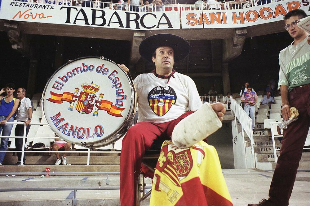 Neizostavni dio španske repezentacije i Valensije, Manolo je kao navijač postao svjetska zvijezda, Foto: Valensija