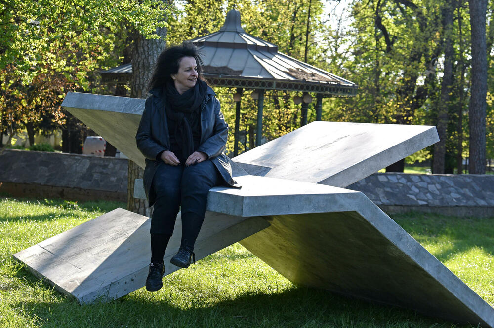 Odile Decq i instalacija u parku