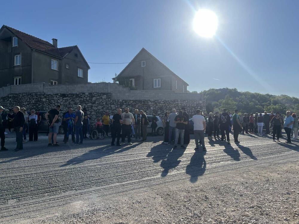 Sa jednog od ranijih protesta na Kruševom ždrijelu