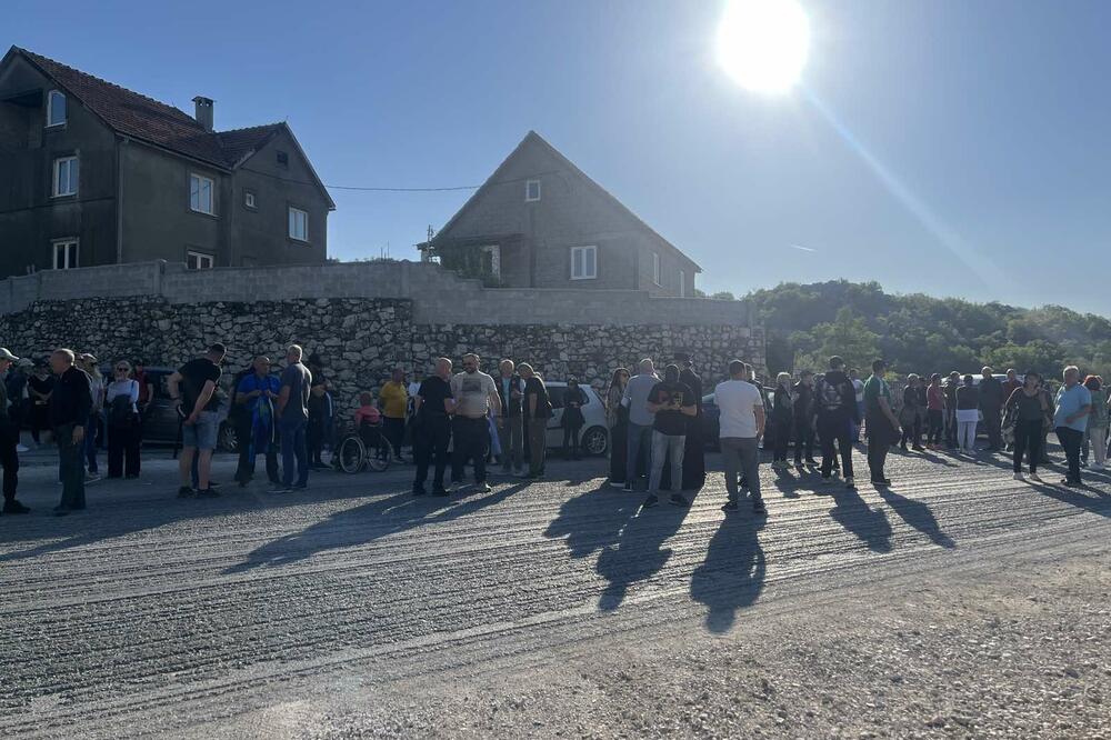 Sa jedne od blokada, Foto: Ivana Vlaović