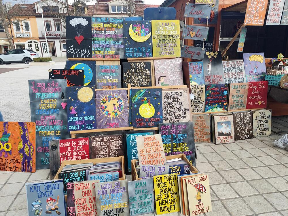 Dio radova 'slikarice Ane'