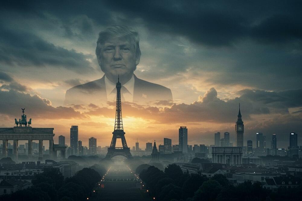 Sjenka nad Evropom (ilustracija kreirana uz pomoć vještačke inteligencije), Foto: Shutterstock