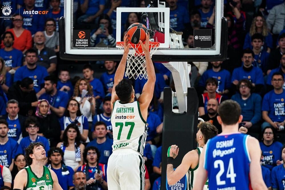 Panatinaikos je u petak propustio prvu meč loptu za plasman na F4, Foto: X/Panathinaikos BC