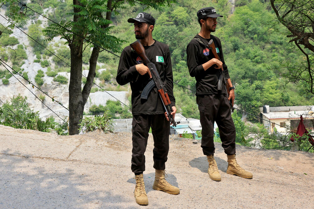 Pakistanska policija u Kašmiru, Foto: Reuters