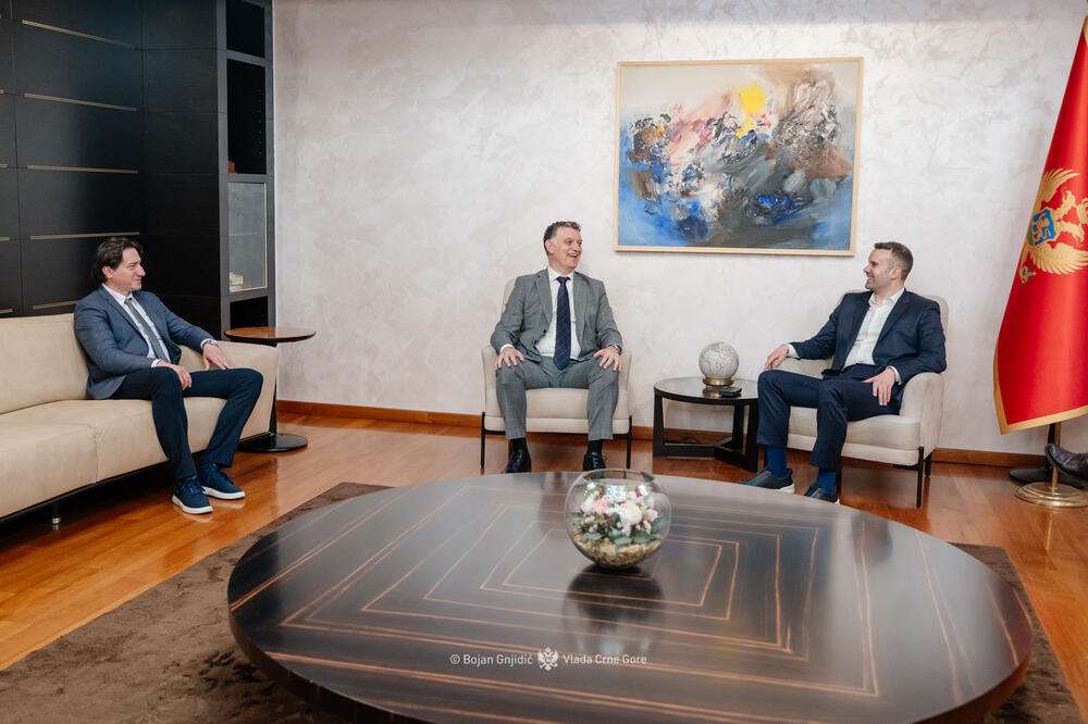 Sa sastanka Spajića i Komnenovića, Foto: Vlada Crne Gore