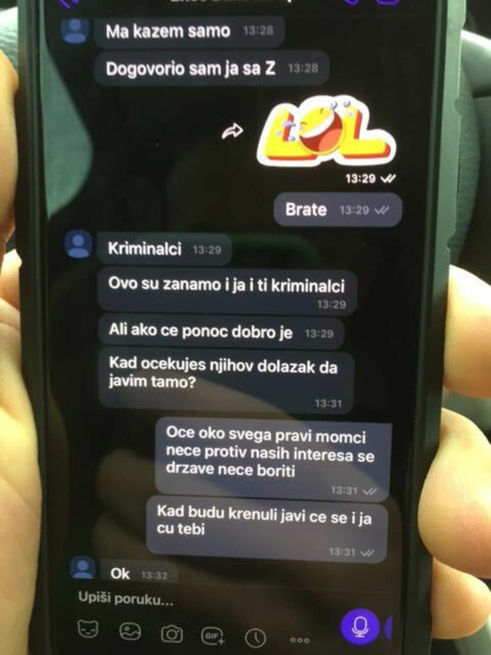 Šariću poslao prepsiku sa Bakovićem