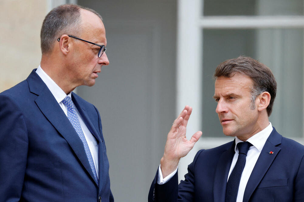 Merc i Makron, Foto: Reuters