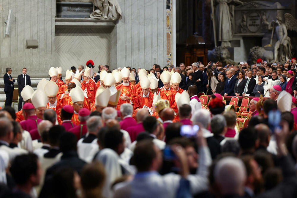 Kardinali koji će birati papu, Foto: Reuters