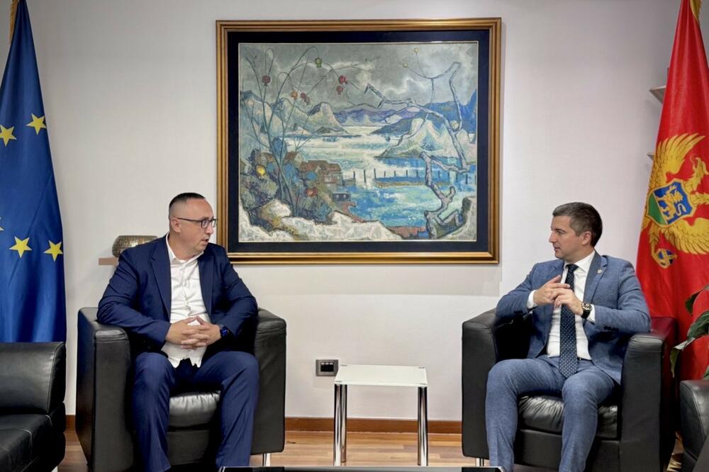 Rolović i Bečić, Foto: Kabinet potpredsjednika Vlade za bezbjednost, odbranu, borbu protiv kriminala i unutrašnju politiku