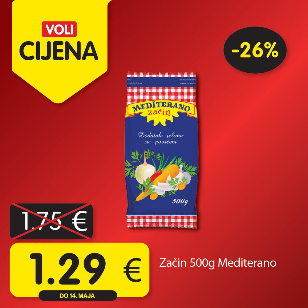 <p>Za najpovoljniju trgovinu birajte proizvode po VOLI cijenama!</p>