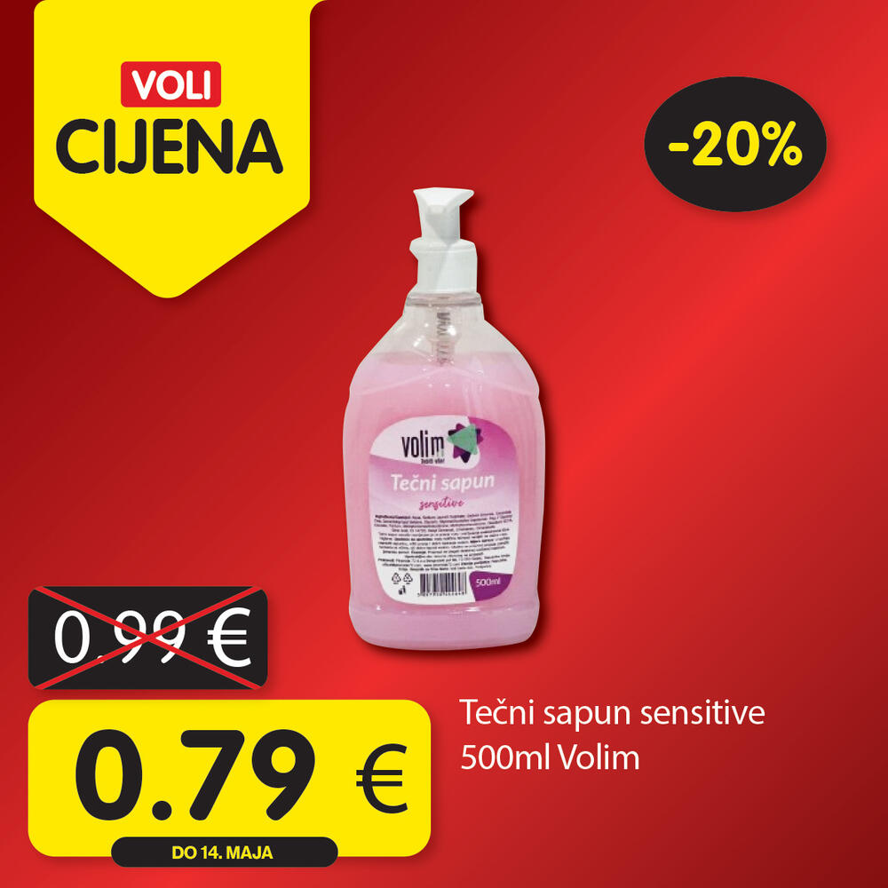 <p>Za najpovoljniju trgovinu birajte proizvode po VOLI cijenama!</p>