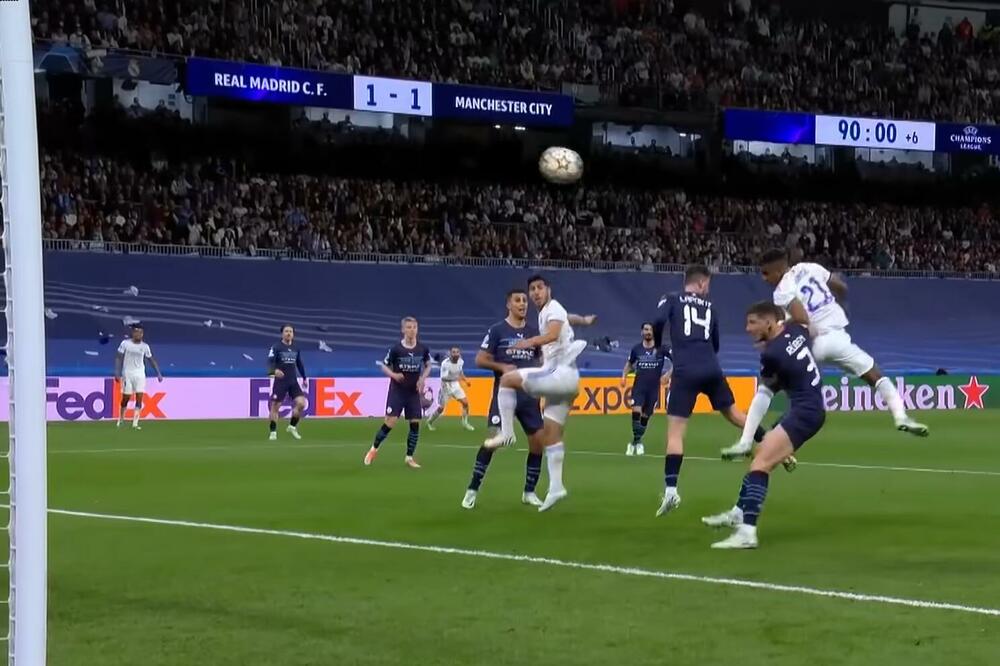 Ludnica iz 2022: Rodrigo je sa dva gola u sudijskog nadoknadi vratio Real "iz mrtvih", Foto: Printscreen YouTube