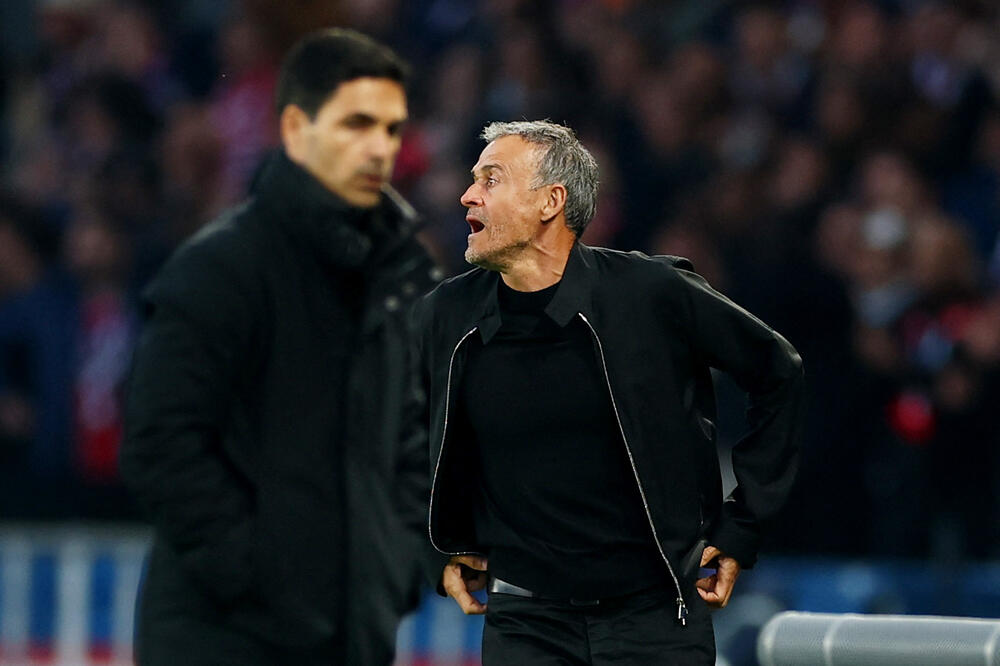 Luis Enrike i Mikel Arteta, Foto: Reuters