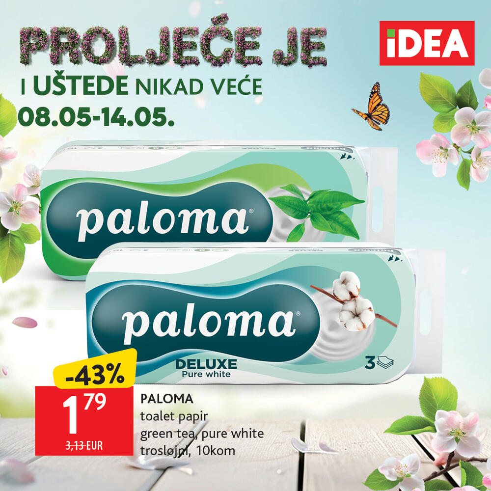 <p>Stigao je novi IDEA katalog koji donosi bogatu i raznovrsnu ponudu proizvoda po sniženim cijenama.</p>