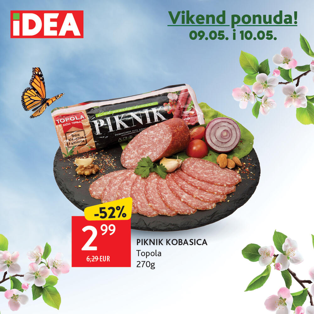 <p>Stigao je novi IDEA katalog koji donosi bogatu i raznovrsnu ponudu proizvoda po sniženim cijenama.</p>