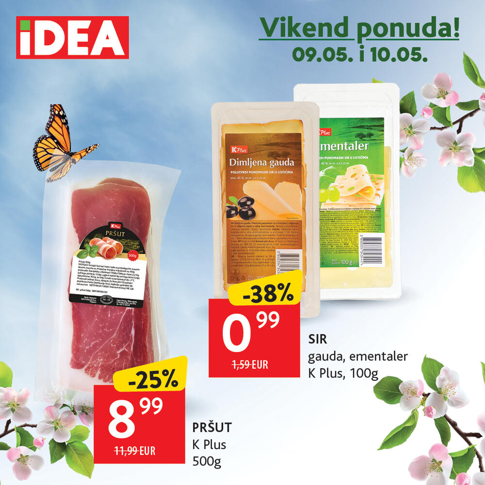 <p>Stigao je novi IDEA katalog koji donosi bogatu i raznovrsnu ponudu proizvoda po sniženim cijenama.</p>