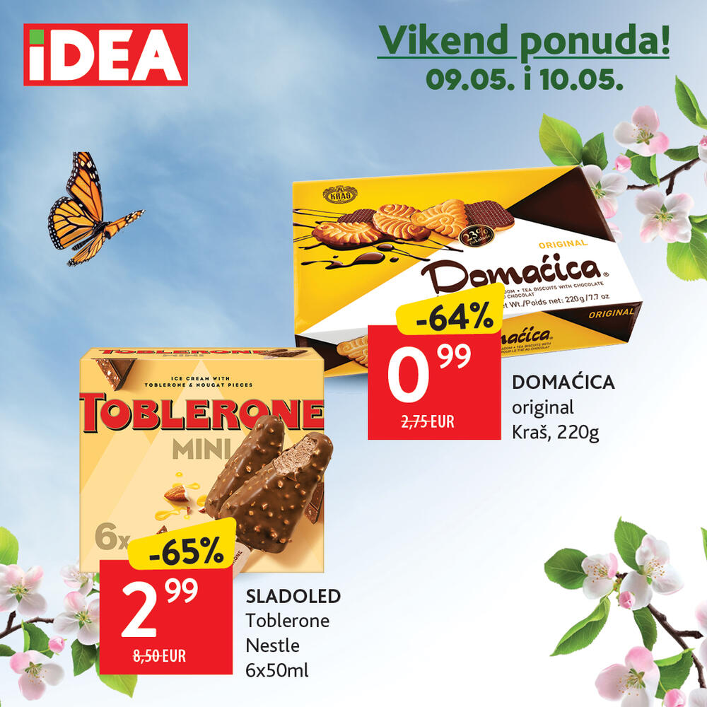 <p>Stigao je novi IDEA katalog koji donosi bogatu i raznovrsnu ponudu proizvoda po sniženim cijenama.</p>