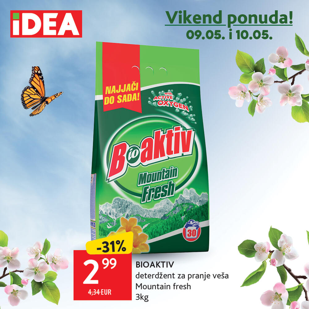 <p>Stigao je novi IDEA katalog koji donosi bogatu i raznovrsnu ponudu proizvoda po sniženim cijenama.</p>