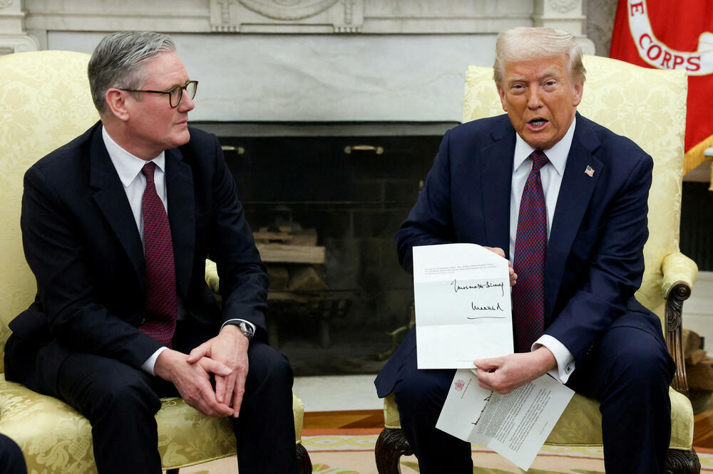 Starmer i Tramp, Foto: REUTERS