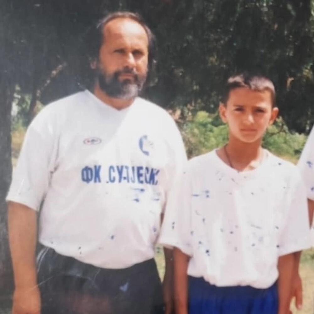 Božo Marković sa Draganom Međedovićem