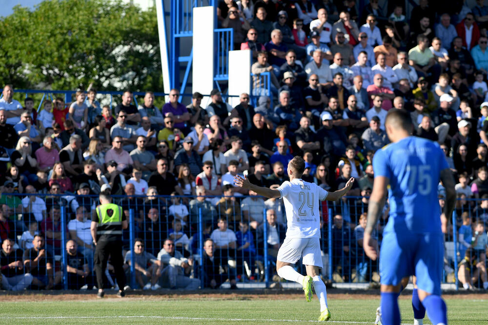 Camaj je donio pobjedu Budućnosti u Ulcinju, Foto: FSCG