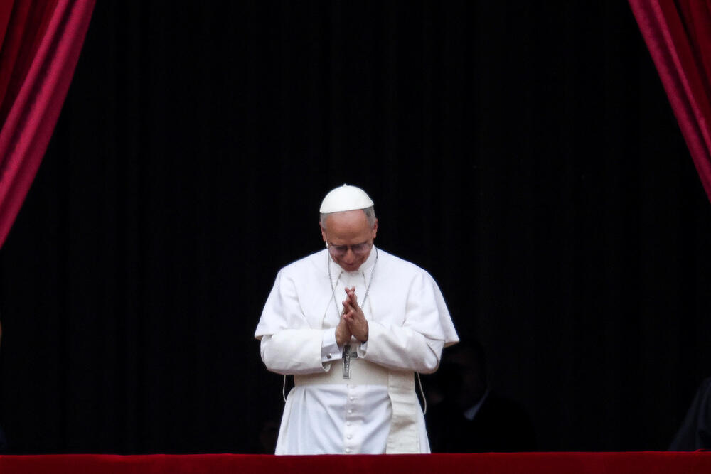 <p>Lav XIV održao govor nakon svoje prve nedjeljne molitve u svojstvu pape</p>