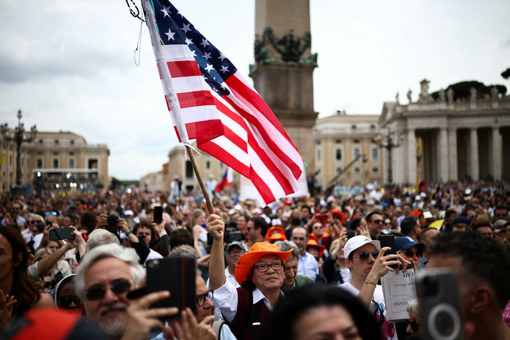 <p>Lav XIV održao govor nakon svoje prve nedjeljne molitve u svojstvu pape</p>