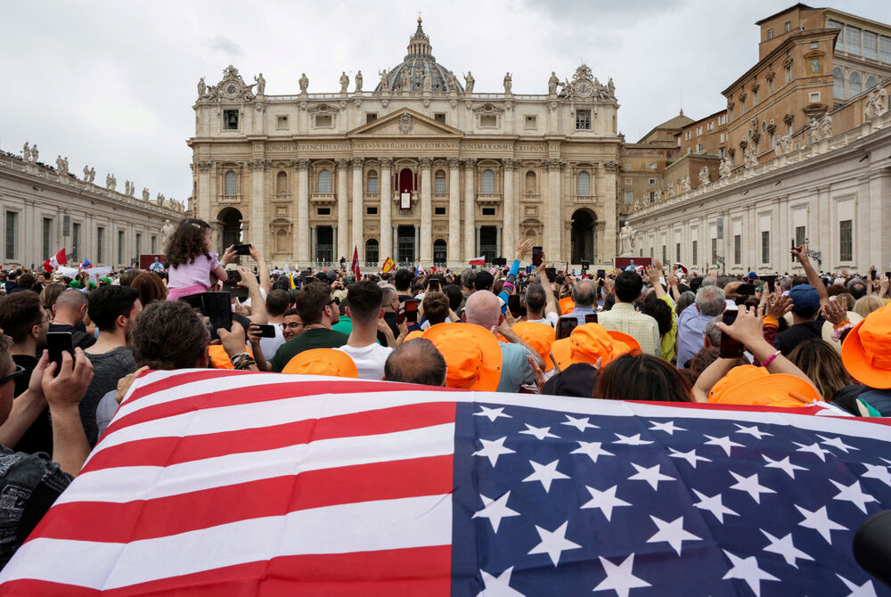 <p>Lav XIV održao govor nakon svoje prve nedjeljne molitve u svojstvu pape</p>