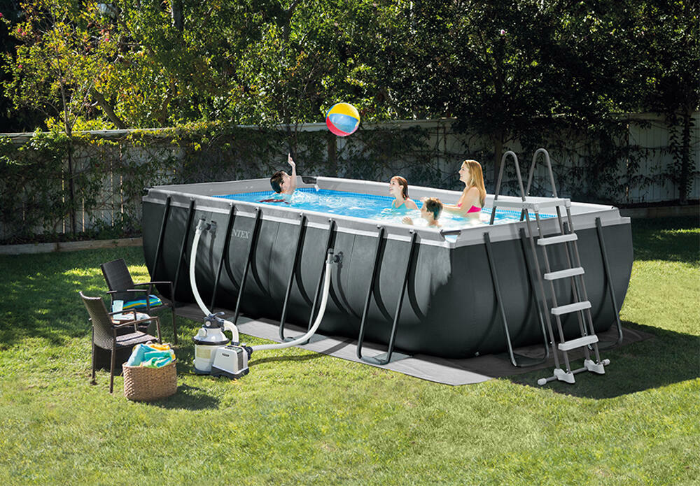 <p>Summer is the perfect time to transform your backyard into a private paradise of fun, relaxation, and refreshment! At Kidsland, you’ll find a wide selection of INTEX metal frame pools and INTEX inflatable spa tubs – perfect for anyone dreaming of a holiday vibe without leaving home</p>