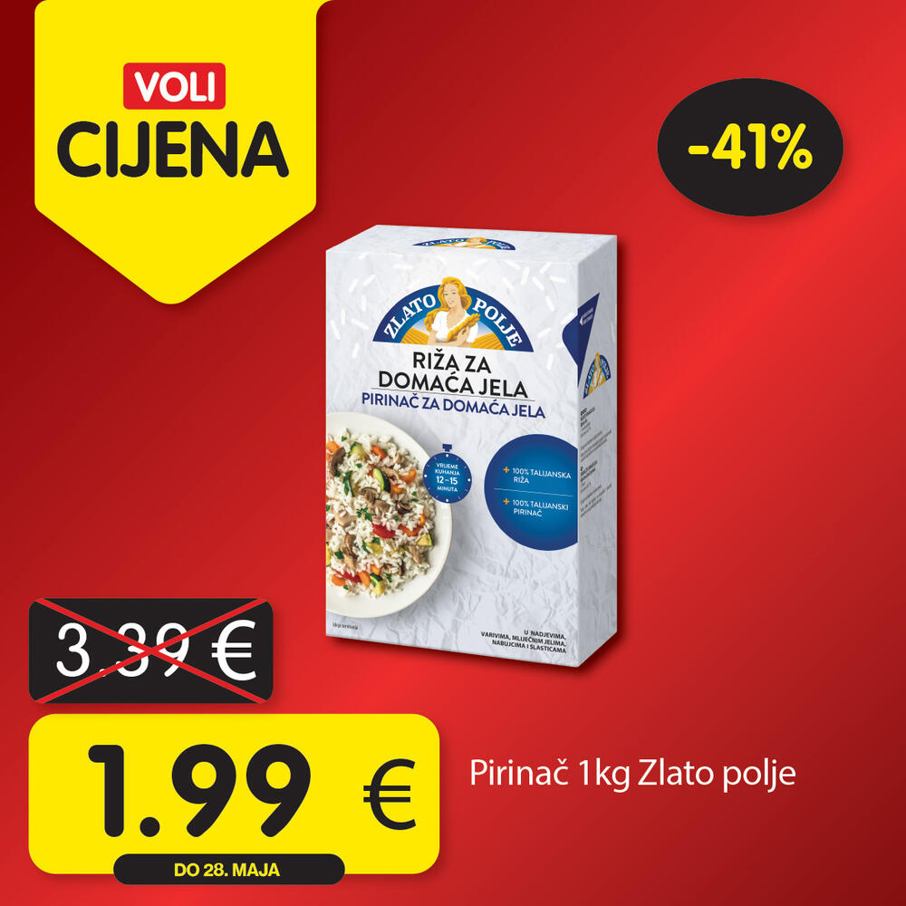 <p><em>Svratite do obližnjeg VOLI ili Naš diskont marketa i odaberite neke od omiljenih proizvoda po sjajnim cijenama.</em></p>