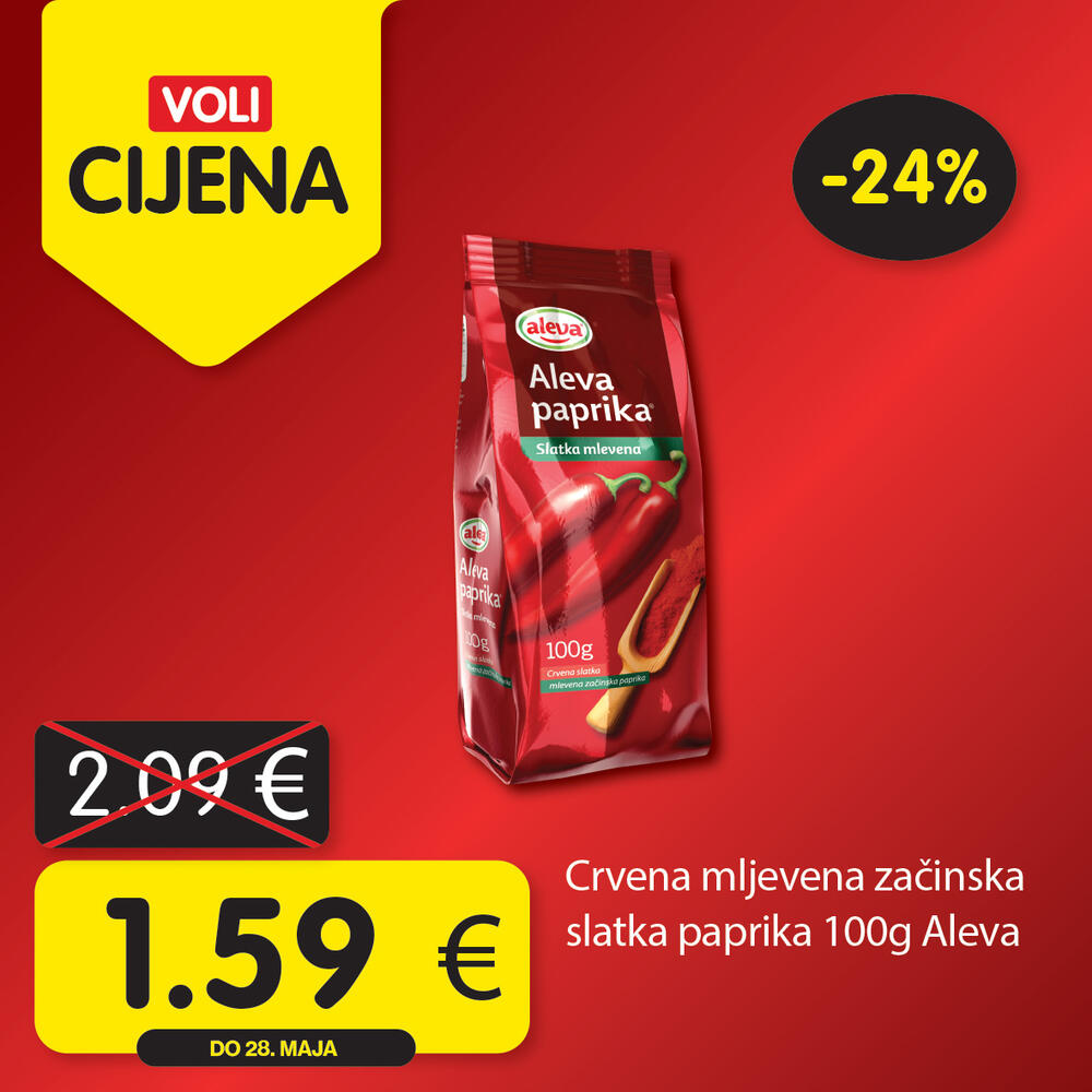 <p><em>Svratite do obližnjeg VOLI ili Naš diskont marketa i odaberite neke od omiljenih proizvoda po sjajnim cijenama.</em></p>