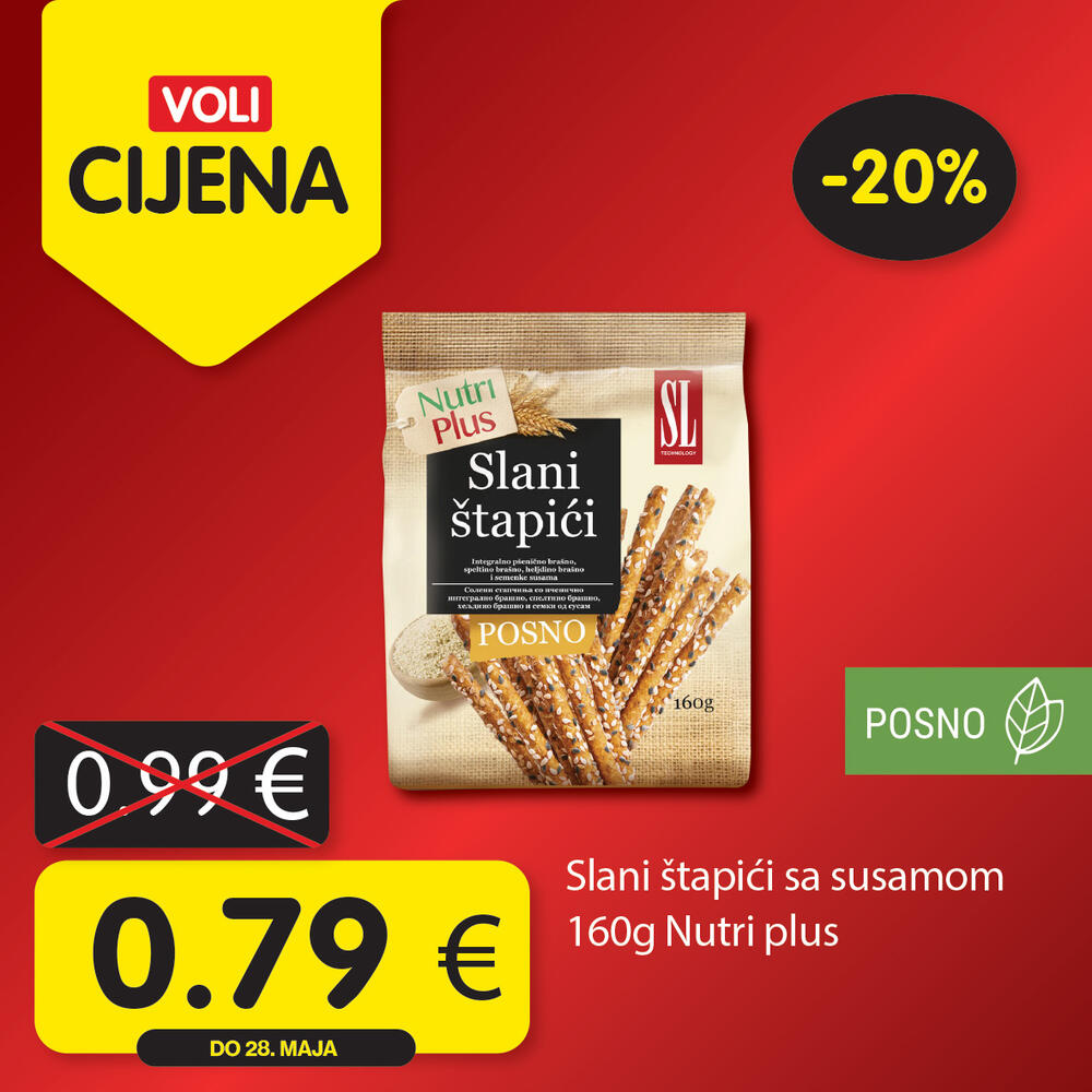 <p><em>Svratite do obližnjeg VOLI ili Naš diskont marketa i odaberite neke od omiljenih proizvoda po sjajnim cijenama.</em></p>