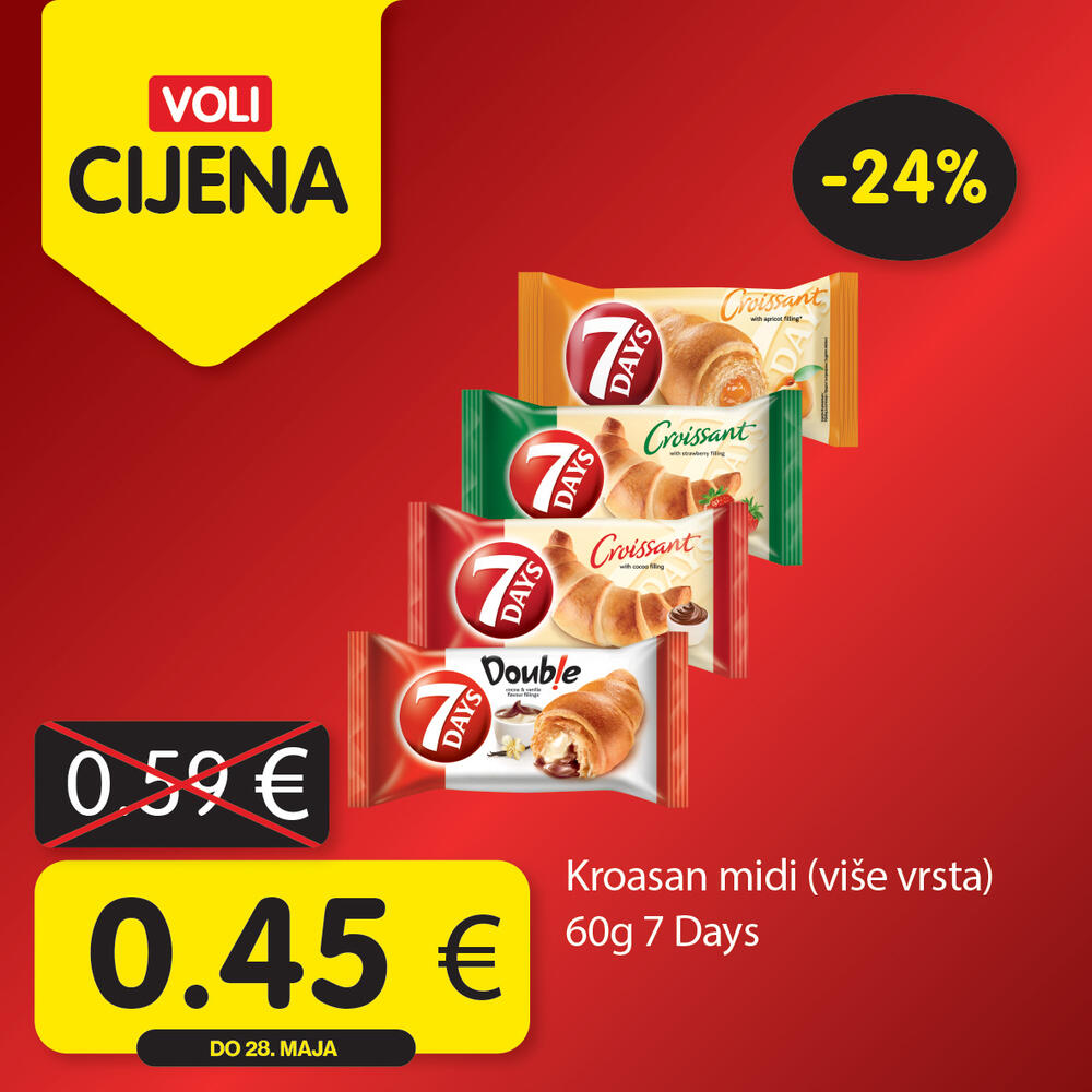 <p><em>Svratite do obližnjeg VOLI ili Naš diskont marketa i odaberite neke od omiljenih proizvoda po sjajnim cijenama.</em></p>