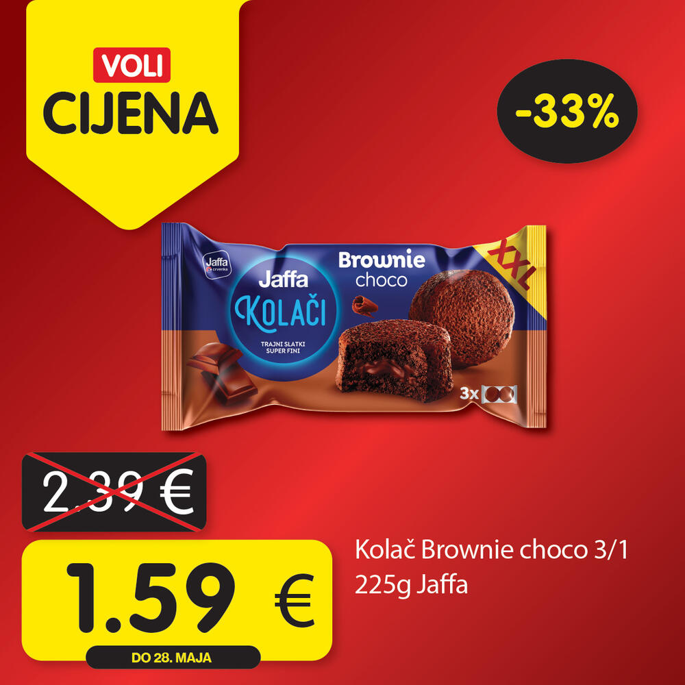 <p><em>Svratite do obližnjeg VOLI ili Naš diskont marketa i odaberite neke od omiljenih proizvoda po sjajnim cijenama.</em></p>