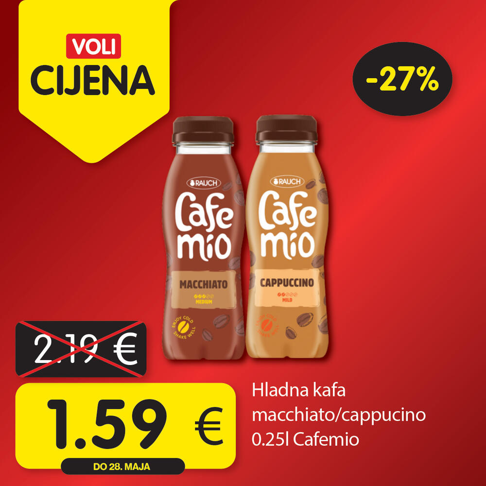 <p><em>Svratite do obližnjeg VOLI ili Naš diskont marketa i odaberite neke od omiljenih proizvoda po sjajnim cijenama.</em></p>