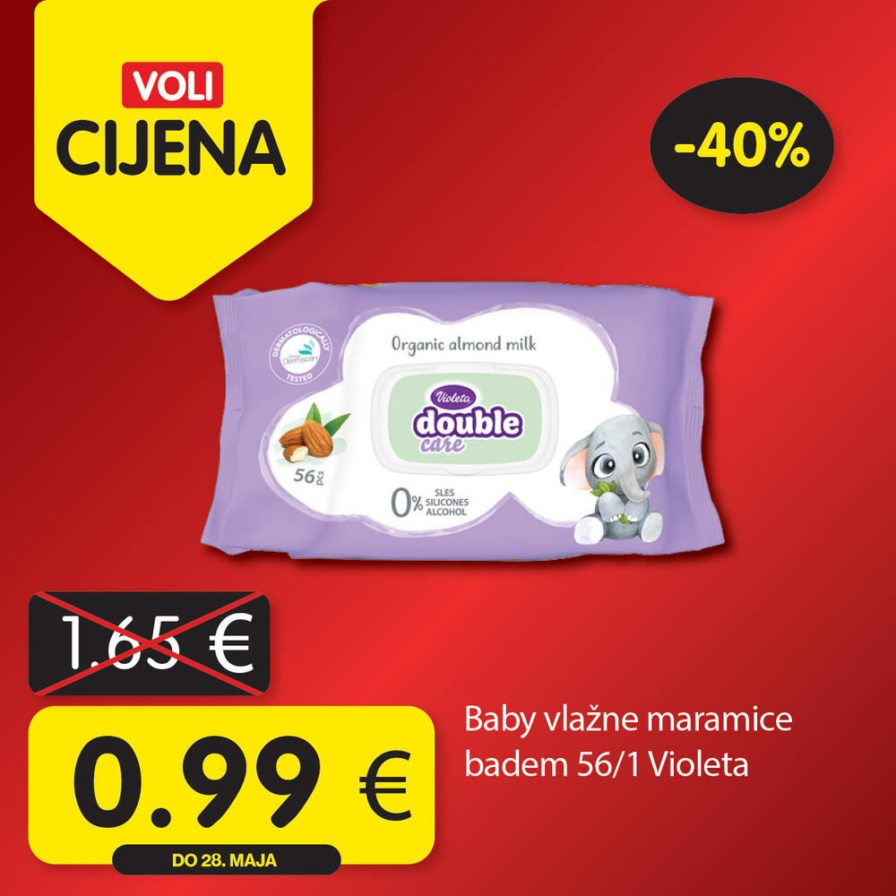 <p><em>Svratite do obližnjeg VOLI ili Naš diskont marketa i odaberite neke od omiljenih proizvoda po sjajnim cijenama.</em></p>