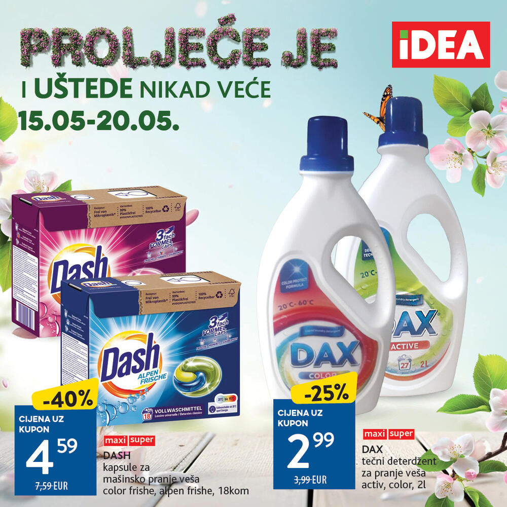 <p>Bez obzira na to da li kupujete samo ono što vam je potrebno za narednih nekoliko dana ili pravite veću, mjesečnu nabavku – pravi izbor proizvoda po odličnim cijenama uvijek se isplati.</p>