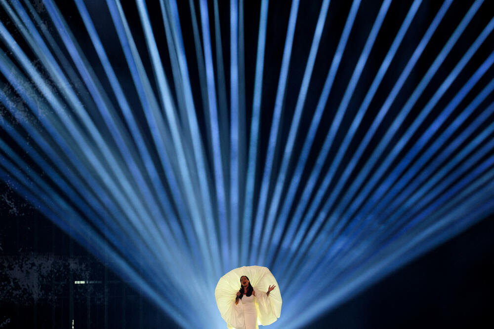 <p>Predstavnica Crne Gore Nina Žižić nastupila je s pjesmom "Dobrodošli"</p>