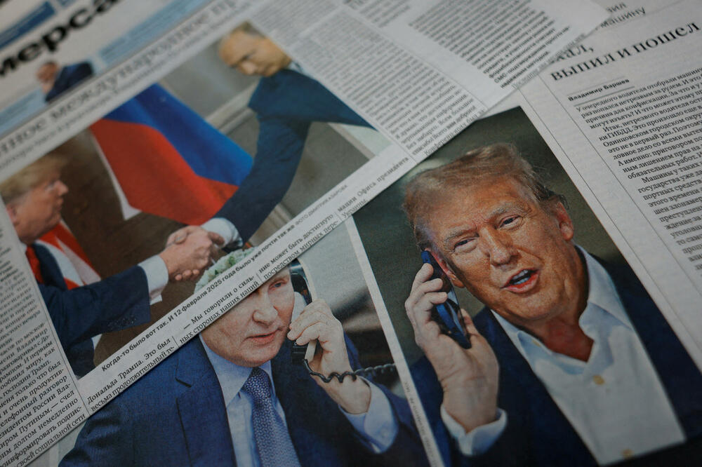 Ruske novine najavljuju razgovor Putina i Trampa, Foto: Reuters