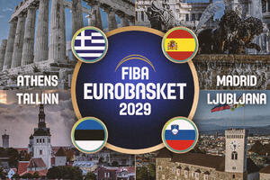 Eurobasket 2029 u Španiji, grupe i u Sloveniji, Grčkoj i Estoniji