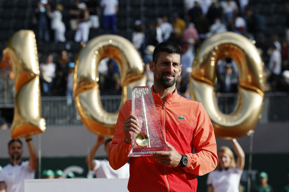 100. titula u Ženevi protiv Huberta Hurkača, protiv njegovog trenera Nikolasa Masua, prva u Amersfortu, Foto: REUTERS