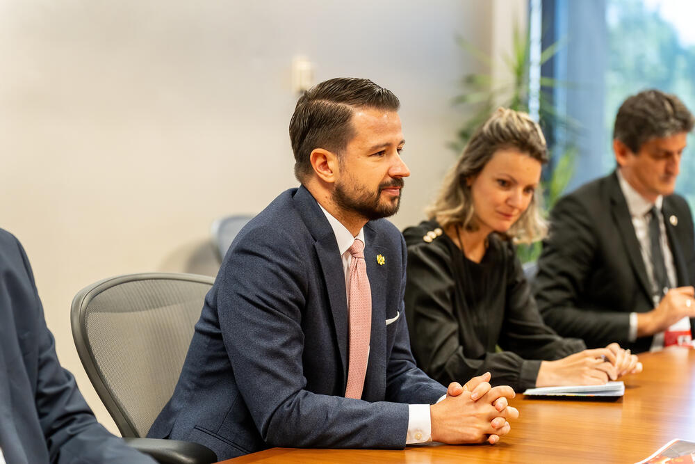 <p>predsjednik Crne Gore boravi u posjeti SAD, gdje se sastao sa Majkom Tarnerom, šefom američke delegacije u Parlamentarnoj skupštini NATO-a i kongresmenima Lindom Sančez i Džoom Vilsonom</p>