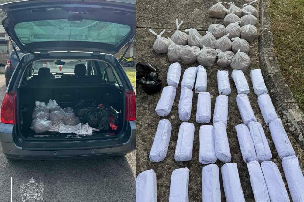 Zaplijenjeni duvan, Foto: Uprava policije