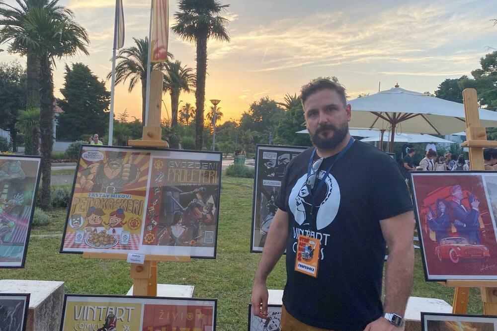 Vujošević na prošlogodišnjem festivalu, Foto: Marija Pešić