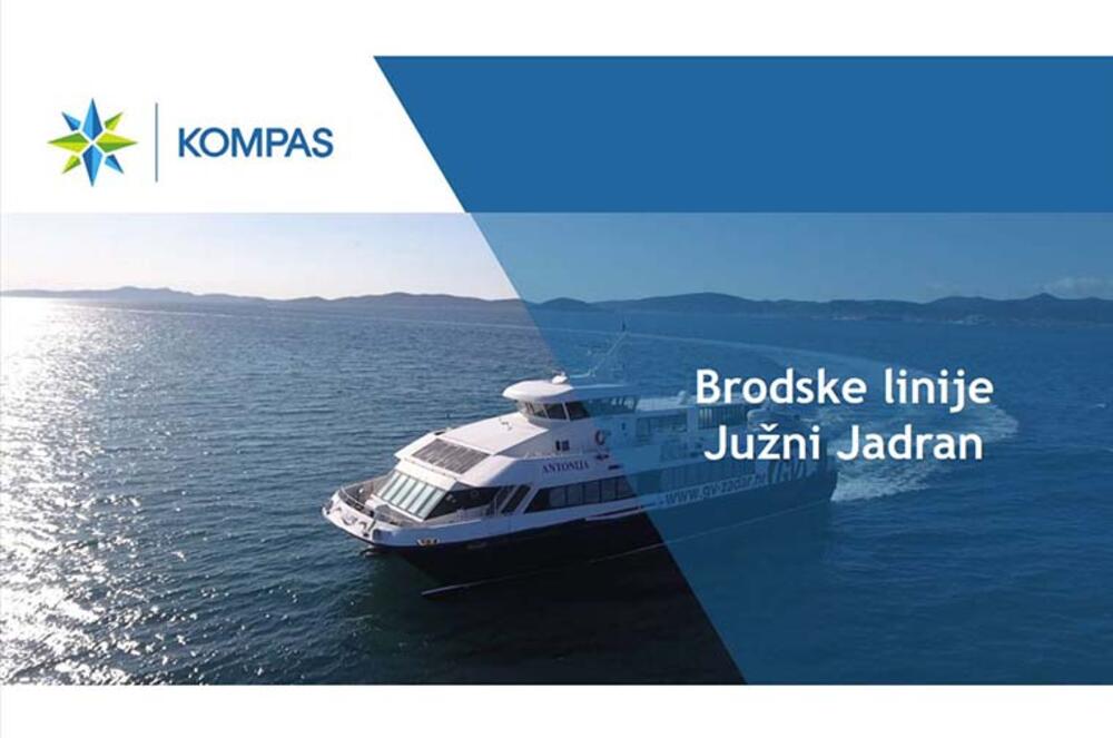 Red plovidbe za međunarodnu brodsku liniju Budva – Dubrovnik –...