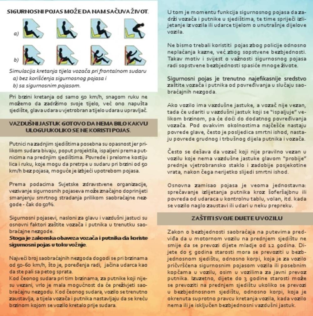 <p>Iz Uprave policije su saopštili da kampanju sprovode u saradnji sa Nacionalnim biroom osiguravača Crne Gore</p>