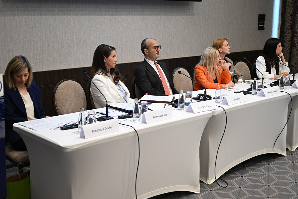 <p>Ministarka javnih radova je učestvovala na događaju pod nazivom „CEI Fund at the EBRD contributed by Italy: Presentation of Operations in Montenegro“, koji su organizovali Ministarstvo vanjskih poslova i međunarodne saradnje Italije i Centralnoevropska inicijativa (CEI), u saradnji sa kancelarijom Evropske banke za obnovu i razvoj (EBRD) u Crnoj Gori</p>